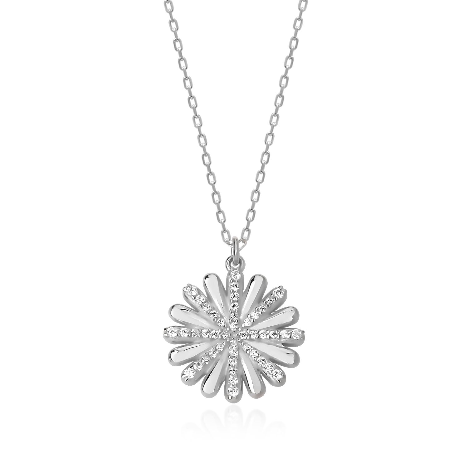 925-sterling-silver-flower-necklace-with-cubic-zircon