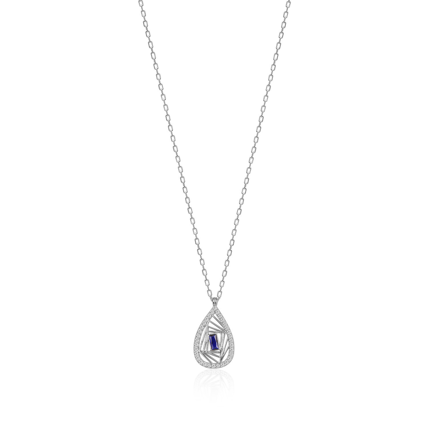925-sterling-silver-drop-necklace-with-cubic-zirkon