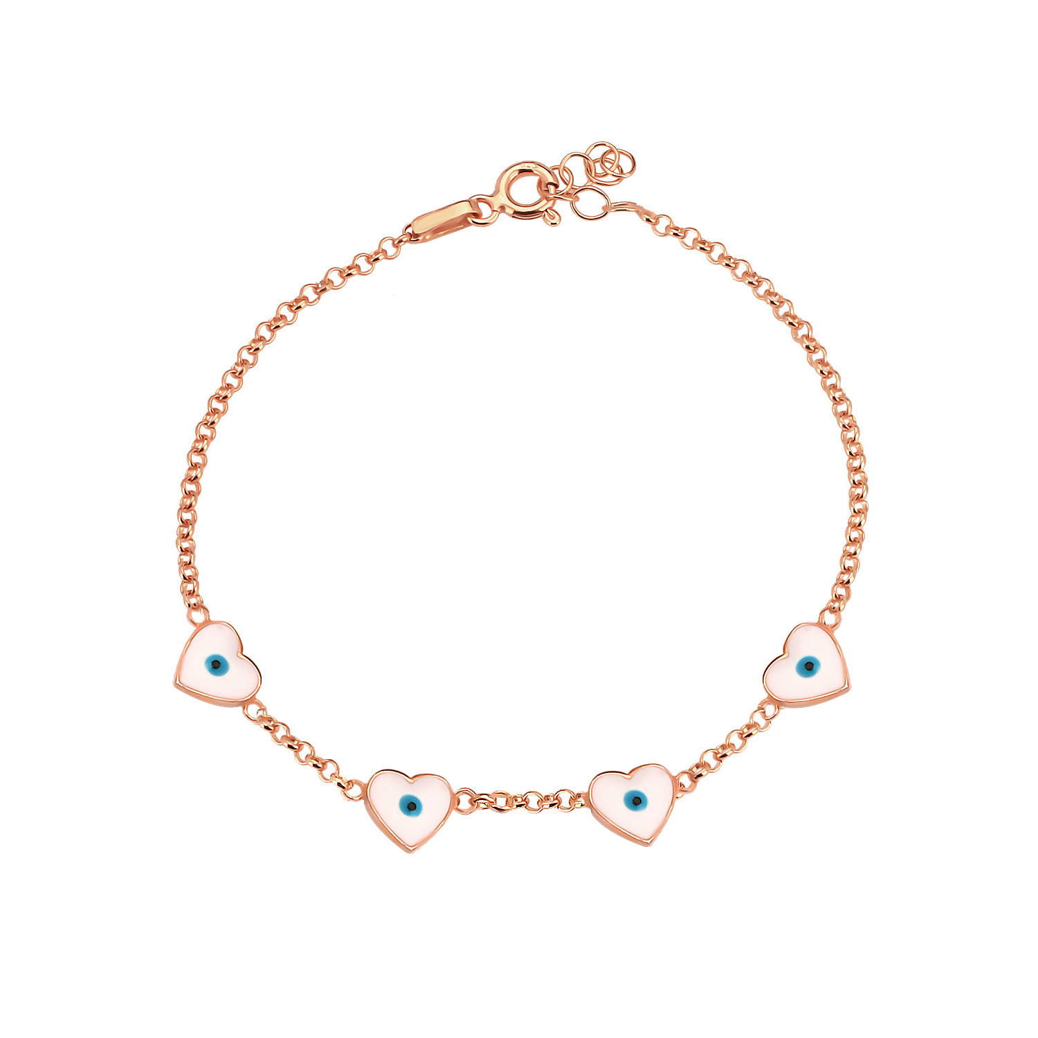925-sterling-enamel-heart-bracelet