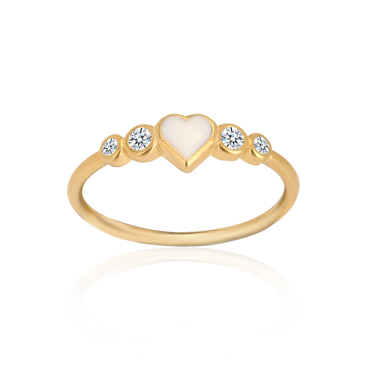 925-sterling-silver-enemal-heart-ring-with-cubic-zircon